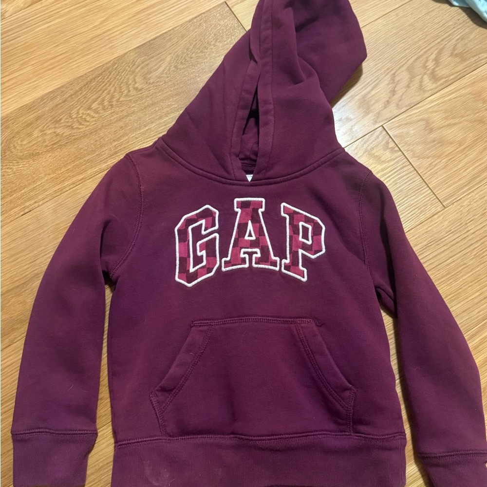 GAP Kids Burgundy Hoodie